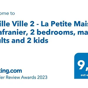 Vieille 2 - La Petite Maison A Safranier, 2 Bedrooms, Max 4 Adults And 2 Kids Apartment Antibes